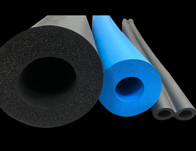 Hollow Close Cell Insulation Rubber Silicone Sponge Tube